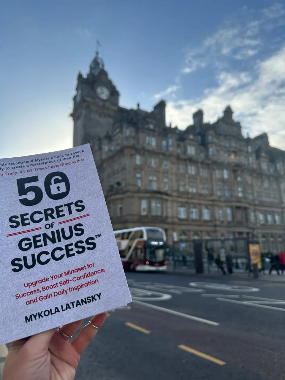 «50 СЕКРЕТОВ ГЕНИАЛЬНОГО УСПЕХА» В ЭДИНБУРГЕ! 🏴