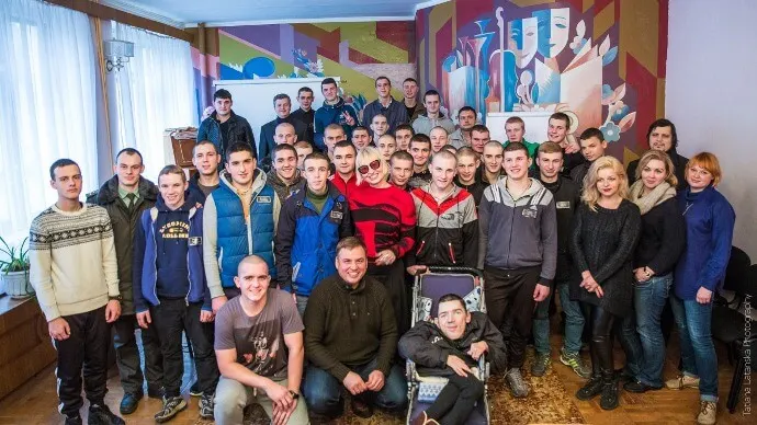 Поездка в колонию для несовершеннолетних в Прилуках, 11 ноября. Фотоотчет