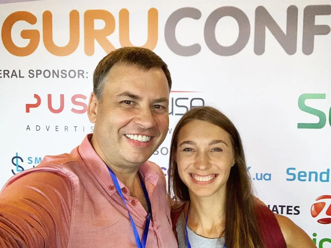 Заглянули к нашим друзьям на IT- конференцию @guruconf. Очень импонирует все, что делают Тарас Гуща @gutakon, Марина Ющенко