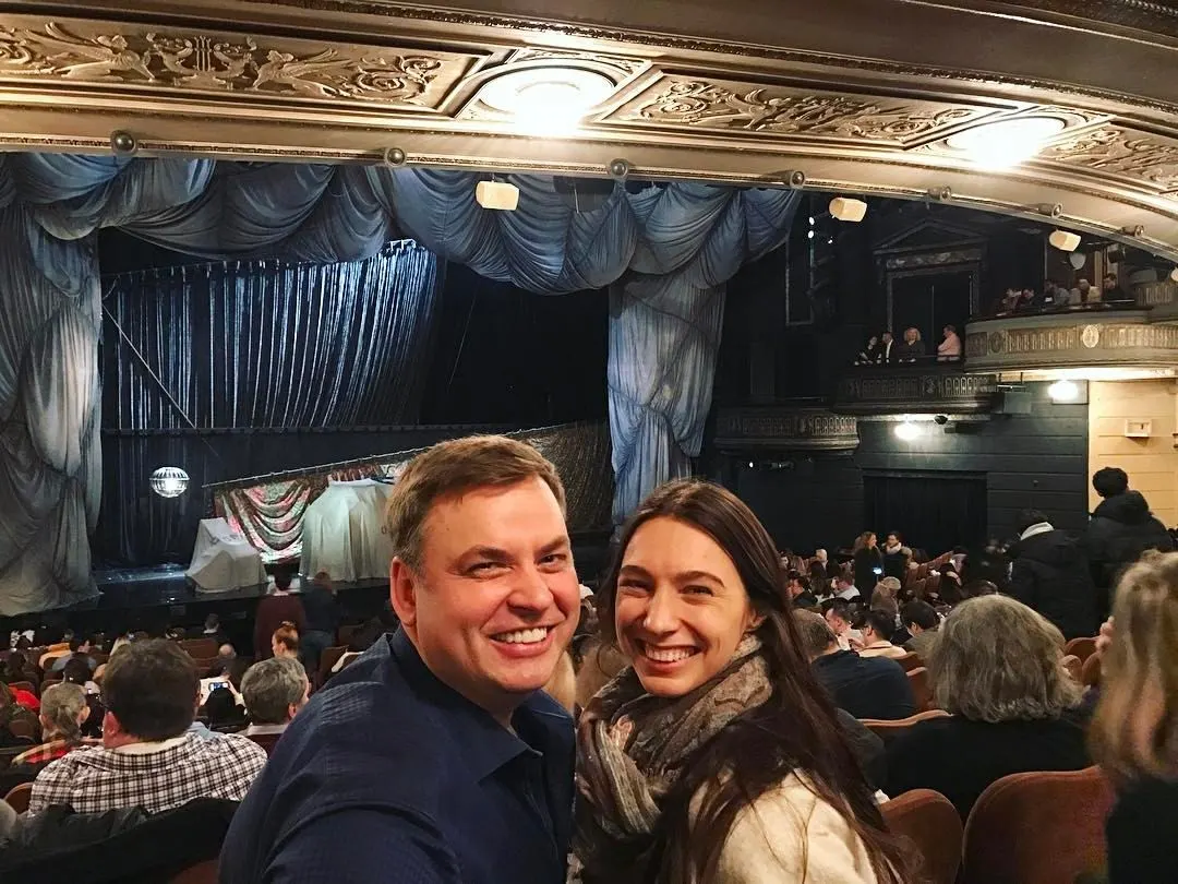 THE LONGEST RUNNING MUSICAL ON BRODWAY—Phantom of the Opera! Waiting impatiently for the show to begin! СЕГОДНЯ СМОТРИМ