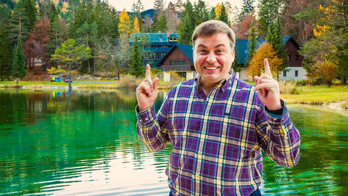 ДОМИК У ОЗЕРА. Или как найти лучшее место для жизни #517