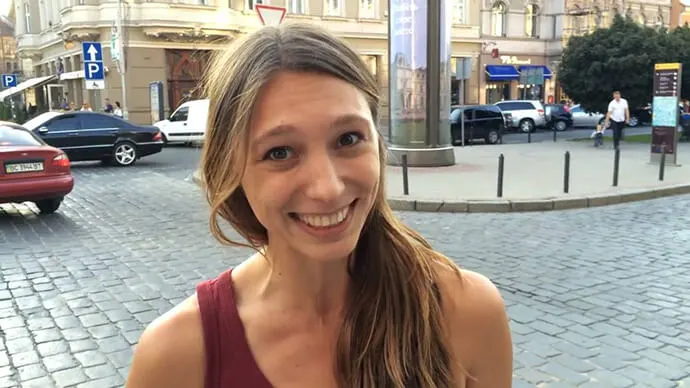 Татьна Латанская #IceBucketChallenge в городе Львов!