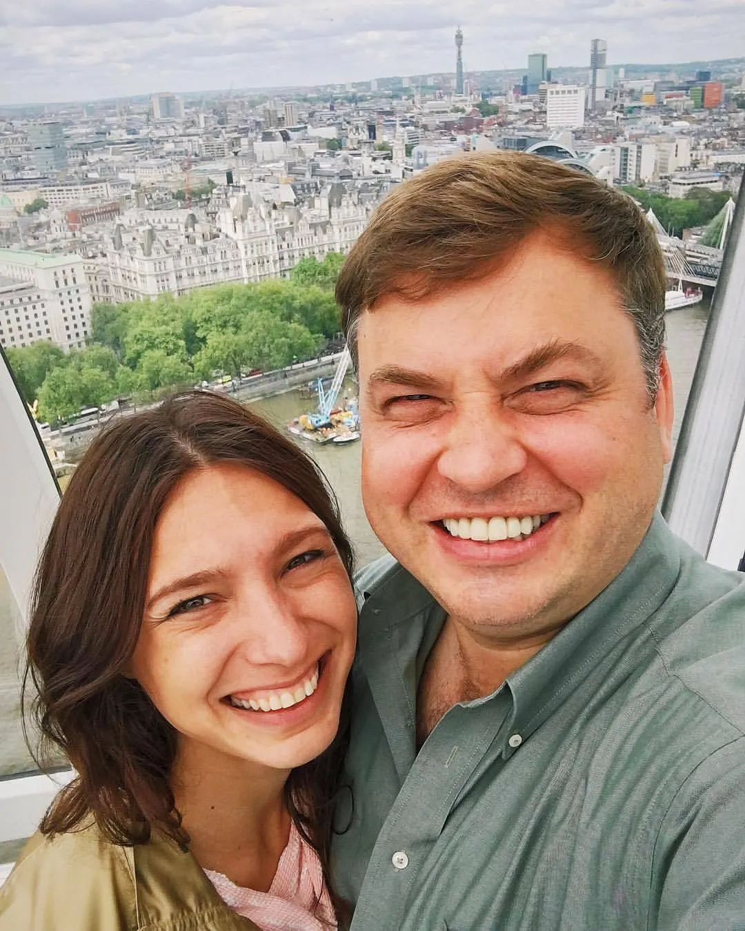 А мы сегодня летали над Лондоном в капсуле London Eye. Красота! (at London Eye, UK)