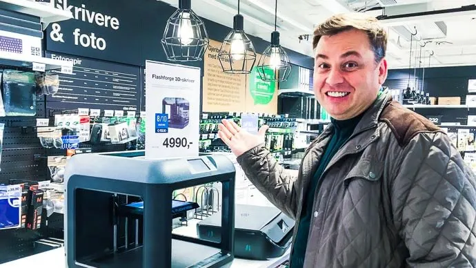 3D-ПРИНТЕР В МАГАЗИНЕ. Кто победит в гонке технологического прогресса #571