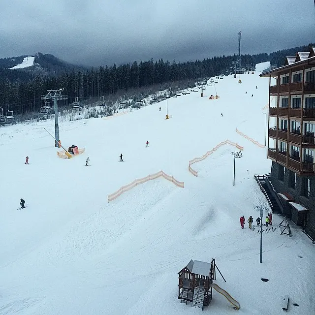 Доброго ранку, країно Буковель!!! (at Radisson Blu Resort, Bukovel)