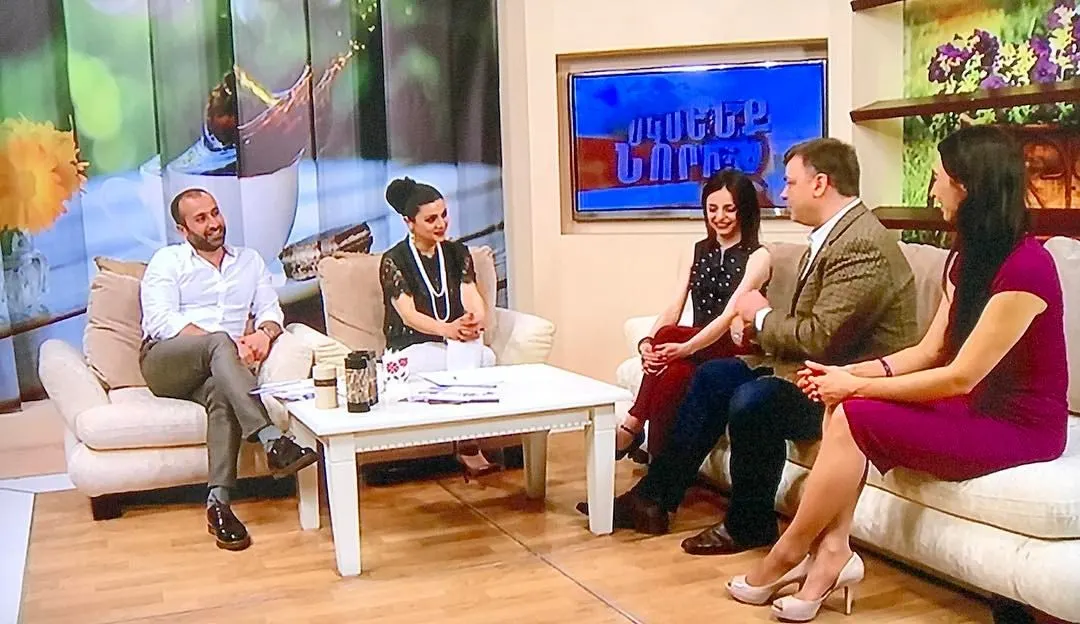 IN THE MORNING SHOW ON ARMENIAN KENTRON TV. МЫ ТОЛЬКО ЧТО ДАЛИ ИНТЕРВЬЮ ДЛЯ АРМЯНСКОГО ТЕЛЕКАНАЛА KENTRON TV.…