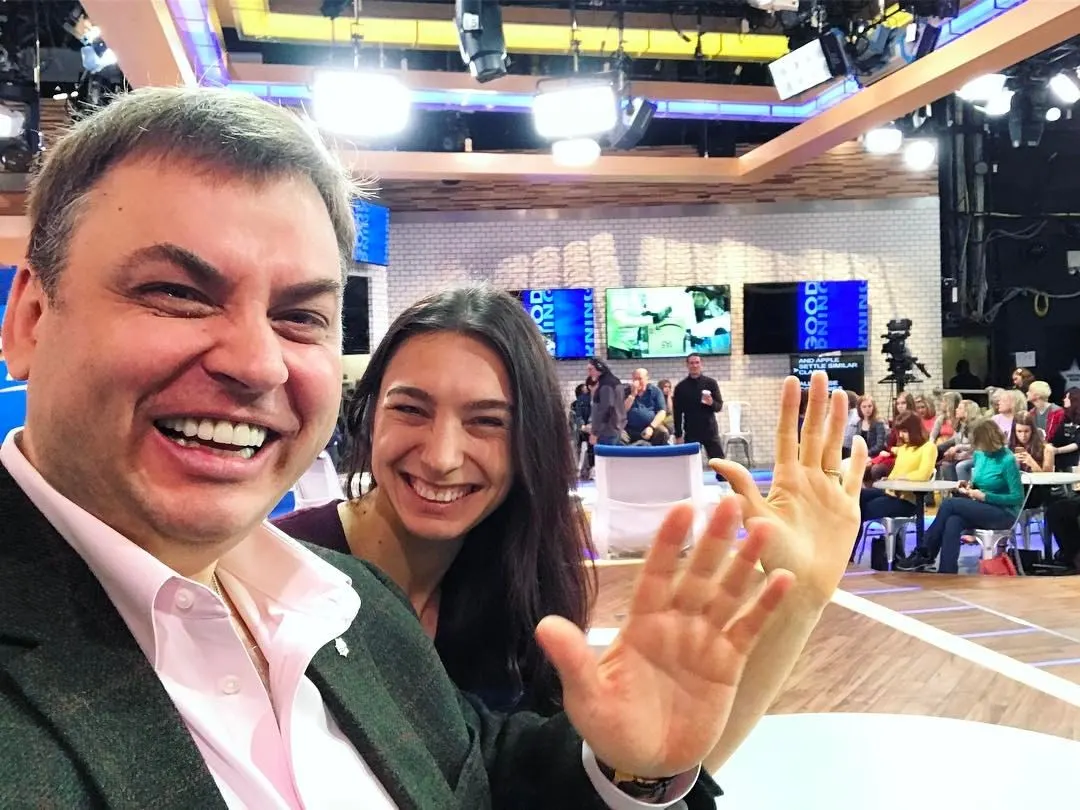TODAY WE CELEBRATE TATIANA’S BIRTHDAY at the show Good Morning America in New York! #GMA СЕГОДНЯ ДЕНЬ РОЖДЕНИЯ