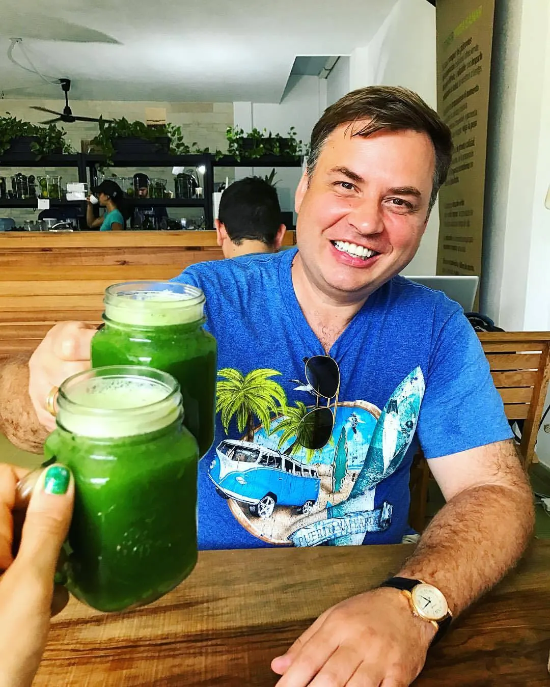 И ЗДЕСЬ В ПУЭРТО-ВАЛЬЯРТЕ, МЕСИКА МЫ НАШЛИ СЫРОЕДЧЕСКИЙ РЕСТОРАН!!!! (at Playa Detox)