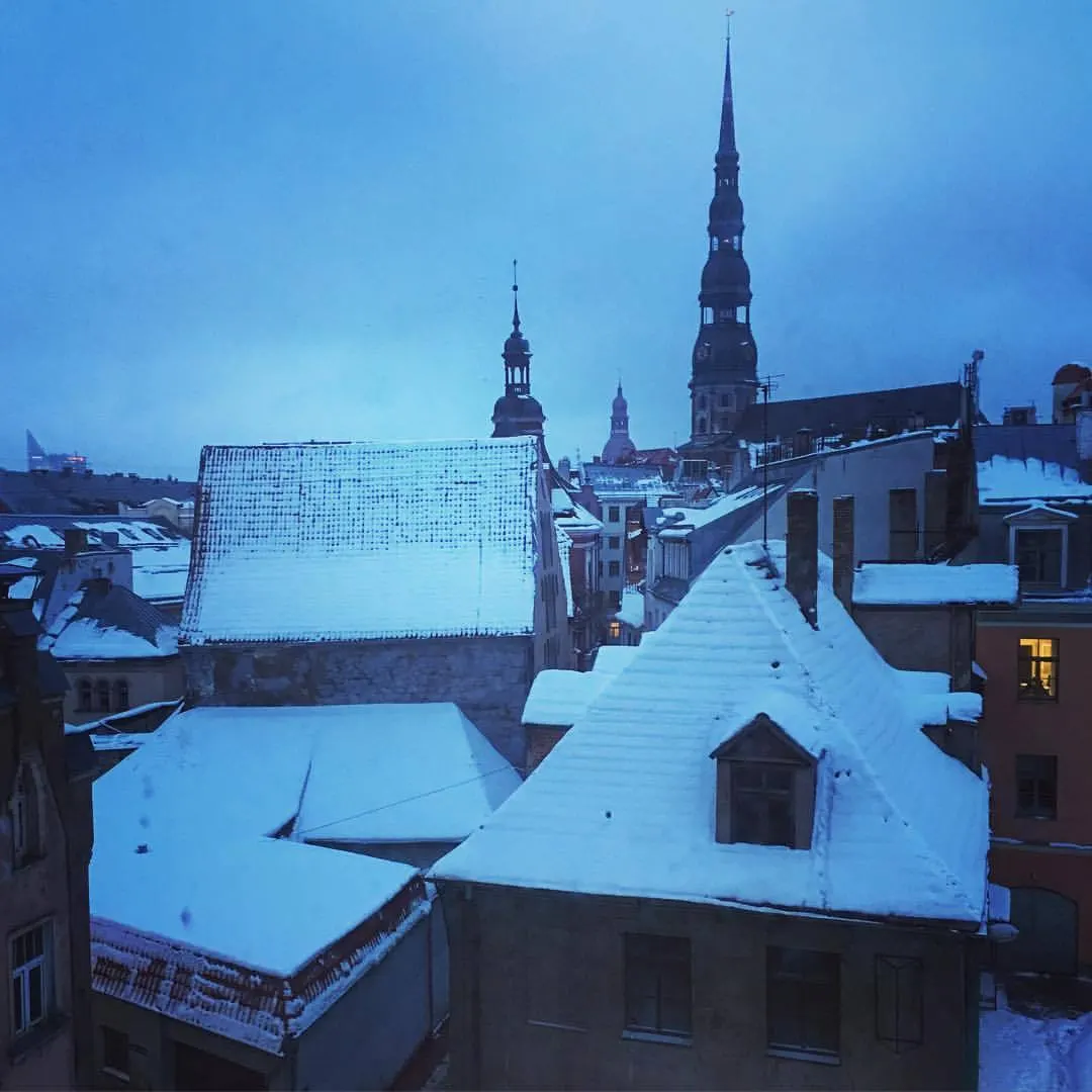 Доброе утро, Рига! (at Avalon Hotel Riga)