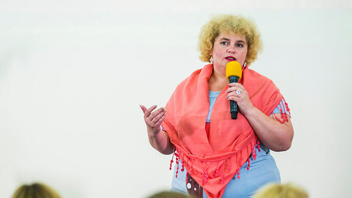 Татьяна Браницкая о тренинге Латанского, фото