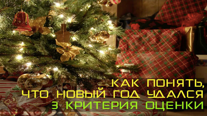 3 критерия оценки нового года фотография